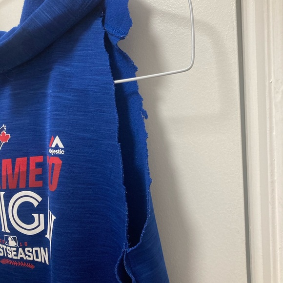 Majestic blue jays 2016 playoff hoodie - men’s S - Picture 3 of 7